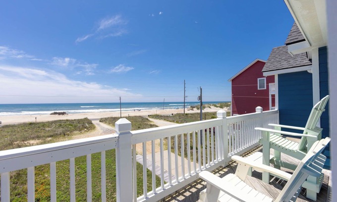 Hatteras House | SUMMER SAVINGS - Oceanfront Hatteras - Dog Friendly, Private Pool, Elevator