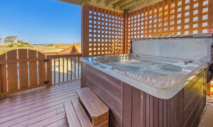Rodanthe House | SUMMER SAVINGS - Oceanfront Dog Friendly Home w/Pool, Hot Tub, Game Rm, Theater