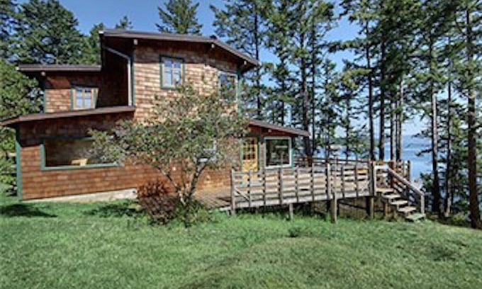 Lopez Island House | Summer, whales. Fruit, Berries and tons of salmon and crab to eat and catch!