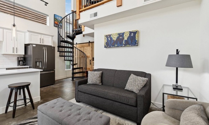 Whitefish Condo | Summers Stays for You and Your Pet in Whitefish! Pet Friendly Quarry unit! Community Amenities!