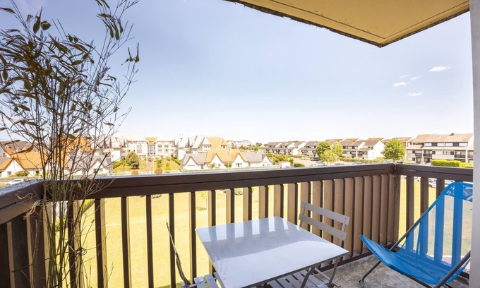 Courseulles-sur-Mer Apartment | Sunan - Appartement avec balcon
