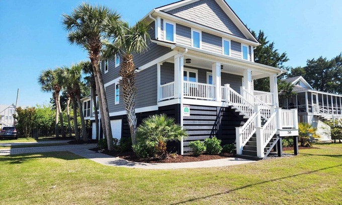 Litchfield by the Sea House | Sundial By The Beach - Spacious - Outdoor Living Spaces & Pet Friendly