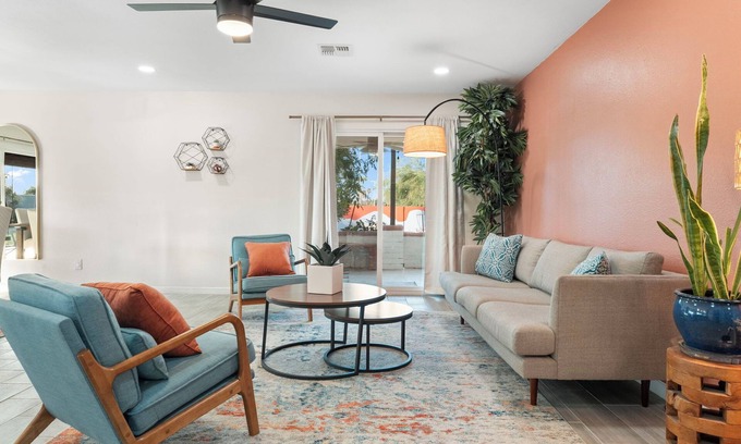 North Mountain House | Sunkist Southwest Getaway, a 4-bed/2-bath home in Phoenix's Moon Valley area