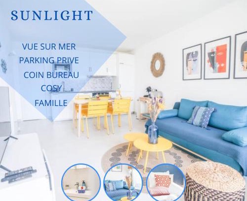 Le Couchant Apartment | SUNLIGHT HORIZON -Terrasse vue mer - Accès direct plage- Parking - Idéal Famille TOPPROSCONCIERGERIE