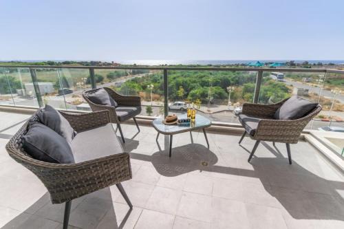 Nahariya Apartment | Sunlit Balcony and Coastal Charm by Sea N' Rent