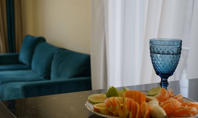 Tsaghkadzor Condo | Sunny 1BR/Balcony/Pool access/Mountain views