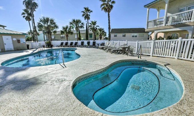 West Panama City Beach House | Sunny PCB Home w/Balcony: Steps to the Beach!