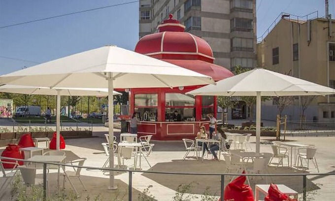 Santa Isabel Apartment | Sunny studio with a city view