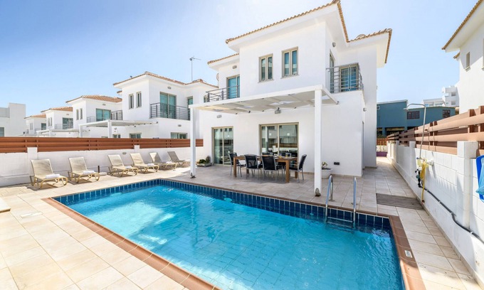 Protaras Villa | Sunrise Bay Villa #2 - Charming Protaras Centre Getaway