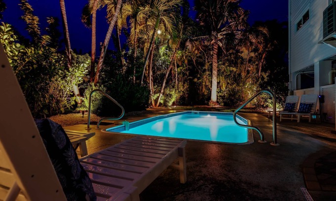 Bay Point House | Sunset Bay: Spacious 5BR Getaway with Dockage, Heated Pool & Stunning Views & Minutes from Key West