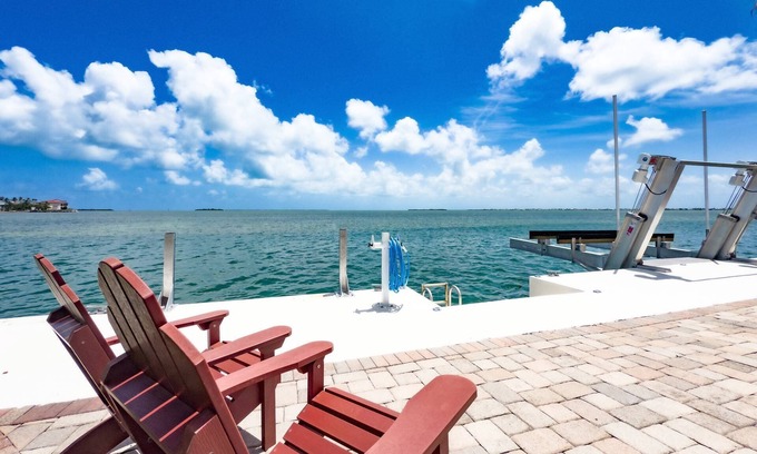 Summerland Key House | Sunset Serenity – 3BR Open Water Oasis On Summerland Key Boat Dockage, Stunning Views & Pet Friendly