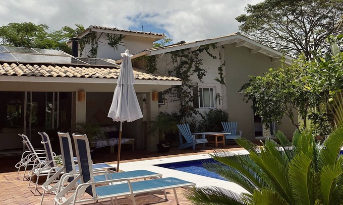 Guaeca House | Super equipped High Standard House_6 suites, Air + Heated Pool + Space