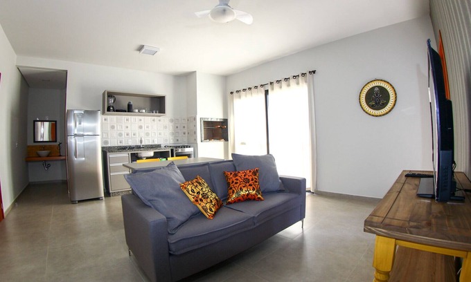 Barra da Lagoa Apartment | Super Promo, February daily starting from 300 R $ p 4 people, Confiraa !!
