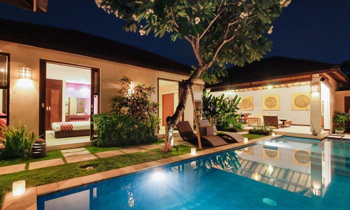 North Legian Villa | Superb! 2BR Villa In Legian! - 4Min Drive To Kuta Beach! W/Private Swimming Pool