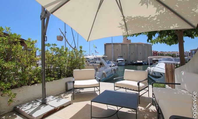 Port Grimaud House | Superb air-conditioned house for 6 people with mooring