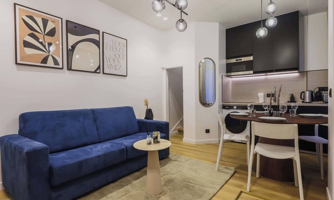 Quartier du Faubourg-Montmartre Apartment | Superb duplex 1 bedroom Center of Paris