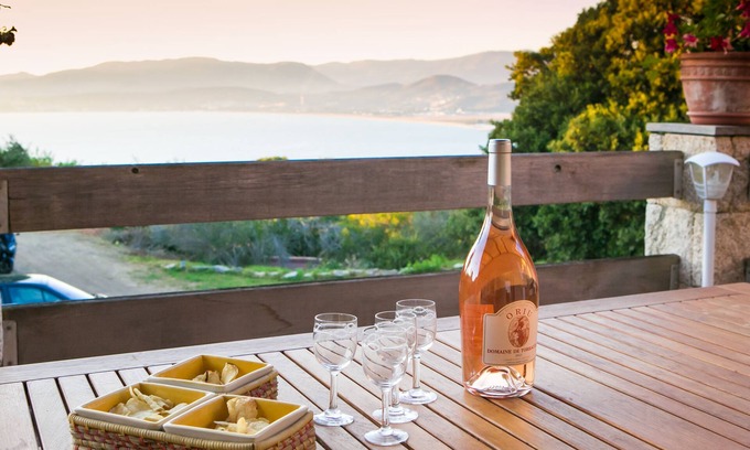 Porticcio House | Superb view of the Gulf of Ajaccio, 2 steps from beaches and shops