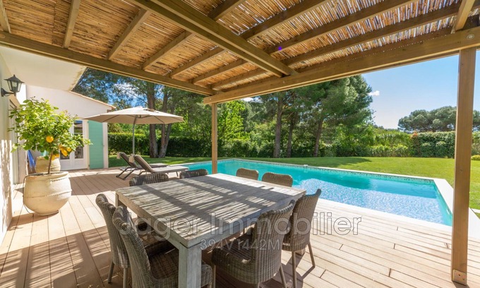 Les Restanques House | Superb villa gulf of st tropez heated pool