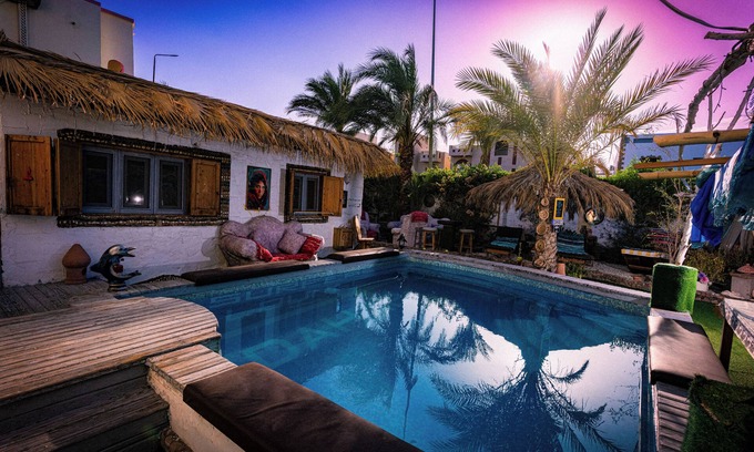 Dahab Villa | Surfers Lounge Dahab Lagoon with Swimming-Pool exclusive & private