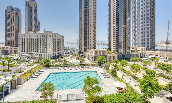 Dubai Festival City Apartment | Surreal 2BR Apartment at Creek Horizon Tower 1 by Deluxe Holiday Homes