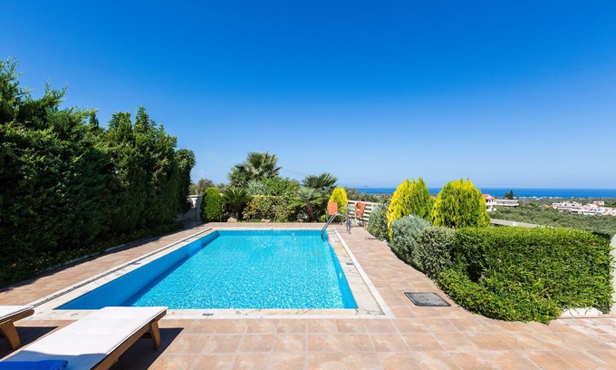 Rethymno Villa | Surrounded by Nature | Pool, Ping Pong & Views