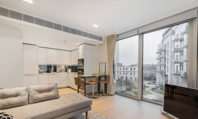 West Brompton Apartment | SW6 Kensington splendid new 1bed home