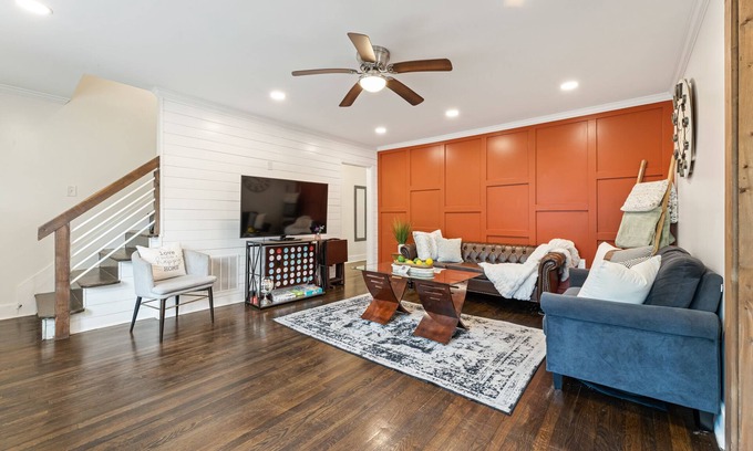 East Point House | Sweet Southern Oasis Near Downtown | Dog Friendly