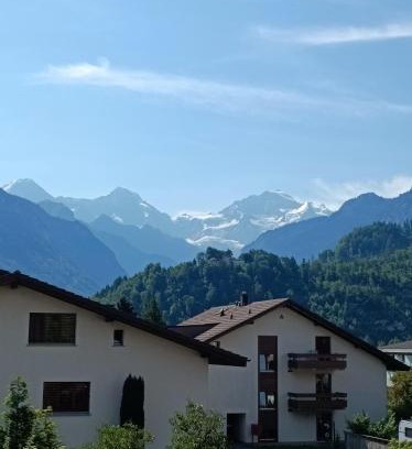 Unterseen House | Swiss Alpine view apartment