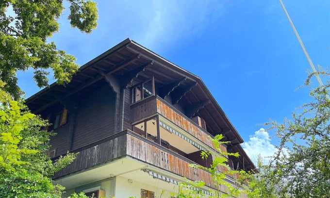 Goldiwil Apartment | SwissHut Stunning Views Alps & Lake - Apart. Ringold Down