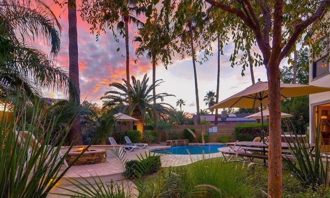 Kierland House | SWSS - Private Pool Unique/Chic 5star Resort Backyard Kierland - HiddenRoom