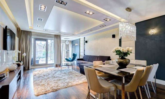 Gdansk City Center Apartment | Szafarnia 11 Gdańsk | Spacious Apartment with Parking | River View