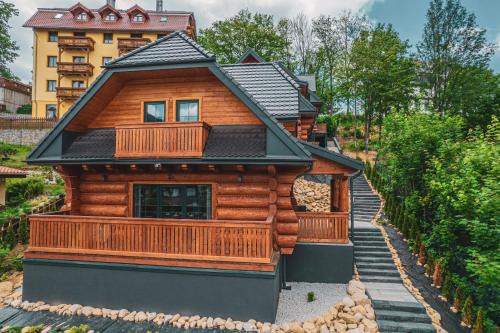 Karpacz Ski Chalet | Szafranowe Wzgórze III-Dom z parkingiem, Sauna, zew Jacuzzi