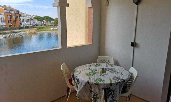 Le Barcares Apartment | T2 Cabin Apartment - 6 pers, Parking - Le Barcarès