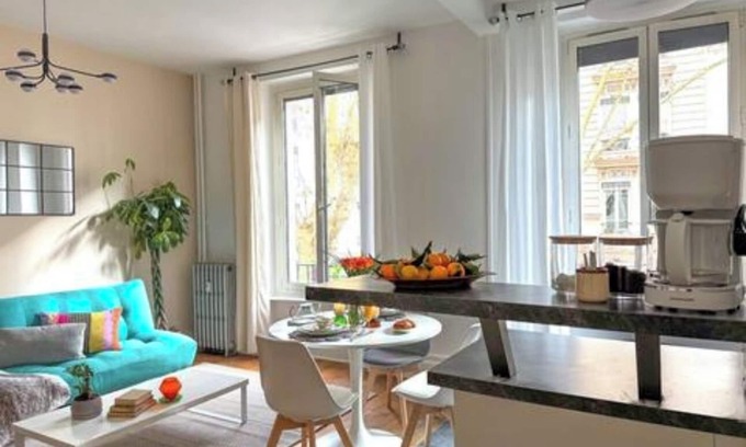 Part Dieu - Bir Hakeim Apartment | T2 elegant Lyon 3 Centre and station