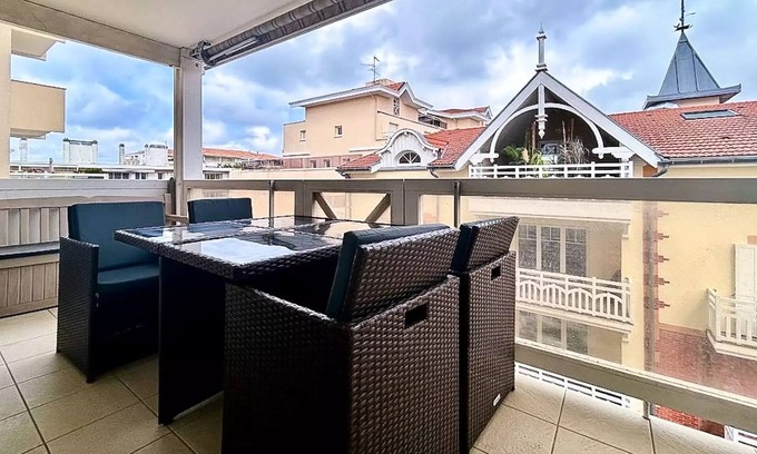 Cote Landaise Apartment | T2, located in the city center near the beach