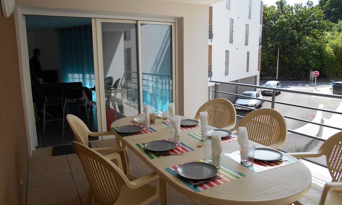 Bayonne Apartment | T2 with its large terrace of 15 m² (Anglet limit)