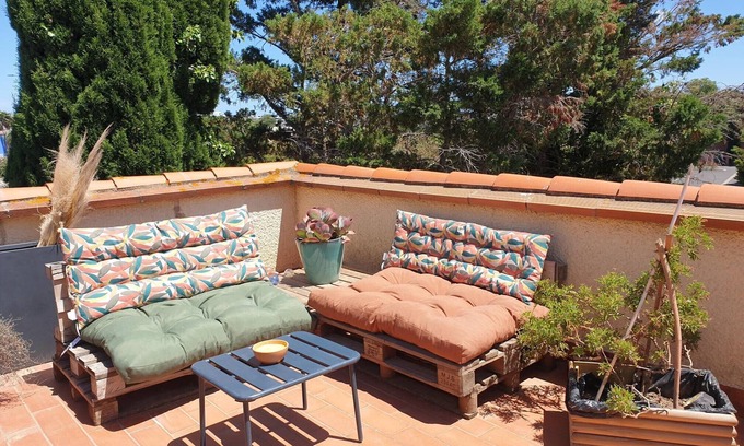 Les Hauts de Canet Apartment | T3 with terrace near city center