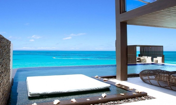 Fryes Beach Villa | Tamarind Hills Barracuda 8, Stunning Luxury Ocean Front 4 bedroom Villa a short walk to beach