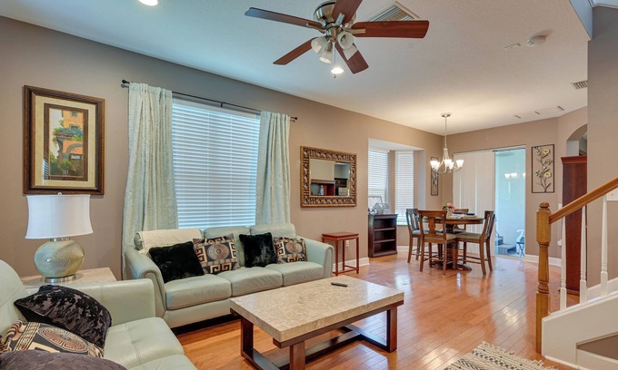 County Line Coalition House | Tampa Vacation Rental w/ Hot Tub & Shared Pools!