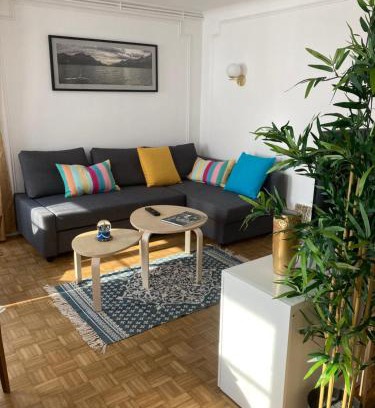Mulhouse Apartment | TANGO appartement de charme calme 75m2 6 pers,2 chambres,patio