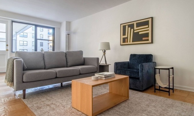 Upper East Side Apartment | Tasteful UES 1BR w/Gym & Pool, walk to Central Park, by Blueground
