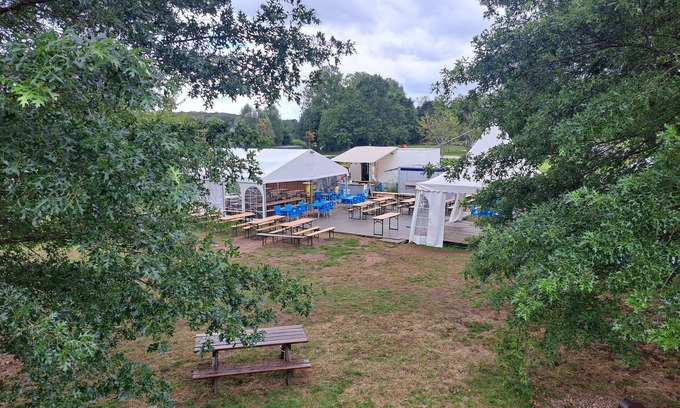 Autet Cabin | Tente Lodge a la Plage à Autet