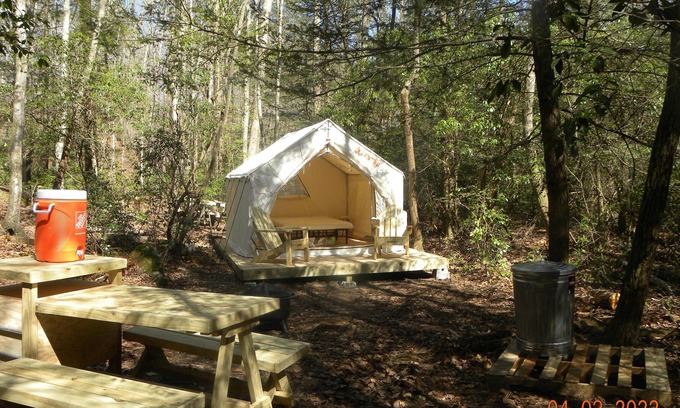 Lookout Mountain RV Rental | Tentrr Signature Site - Mountain Holler Campsite