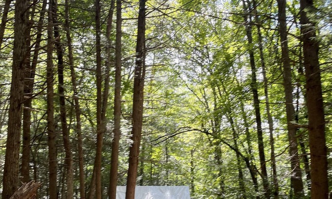Ellenville RV Rental | Tentrr Signature Site - Secluded Streamside Camp 90 miles from NYC