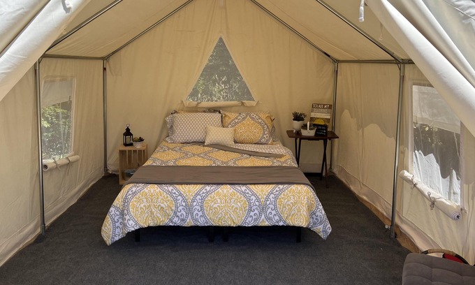 Silver Point RV Rental | Tentrr Signature Site - Goose at Defenders Retreat - Coleman Outfitted Site