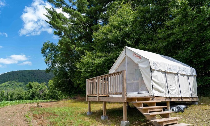 Copake Falls RV Rental | Tentrr State Park Site - NY Taconic State Park: High Valley Rd Site B