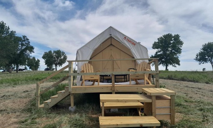 Loup City Other | Tentrr State Park Site - Nebraska Sherman SRA - Redwood Lakeview A - Single Camp