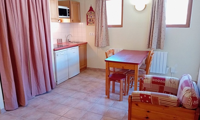 Termignon Apartment | Terrasses D 206 - PARC NAT. VANOISE appart. 4 pers