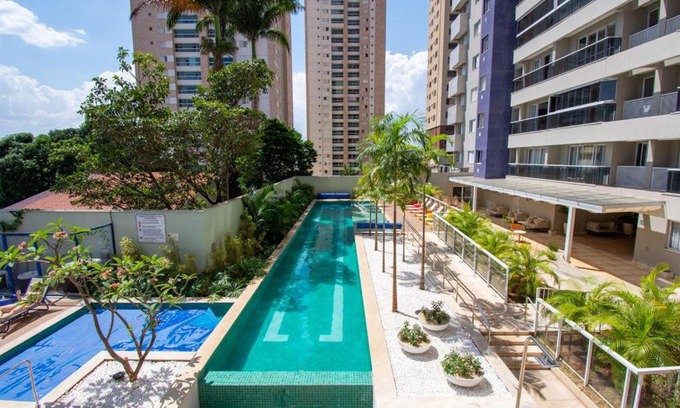Setor Bueno Apartment | TH1304 Flat lindo e aconchegante no Setor Bueno