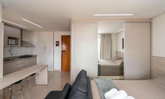 Setor Bueno Apartment | TH1405 Studio Aconchegante, Setor Bueno